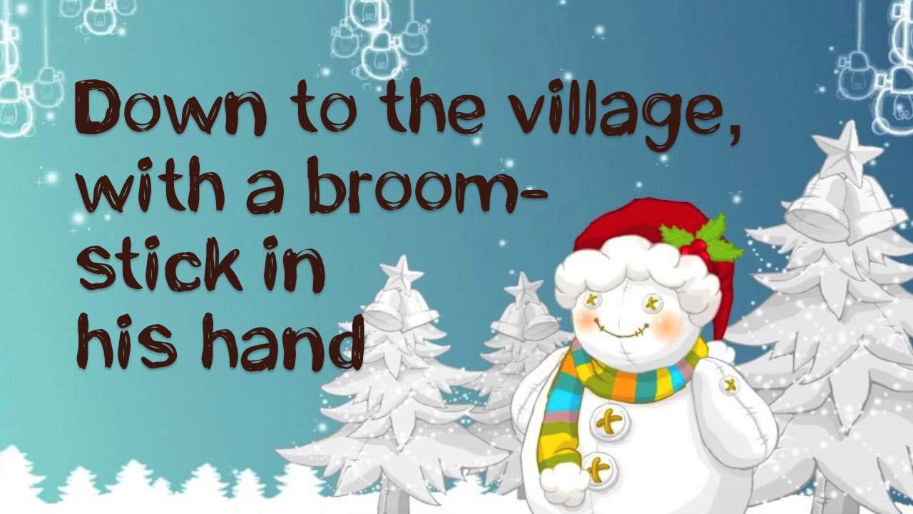 Frosty The Snowman Lyrics (HD)