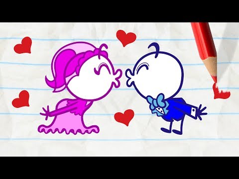 Has Pencilmate Just Proposed To Pencilmiss? -in- BRIDE AND GLOOM - Pencilmation Cartoons For Kids