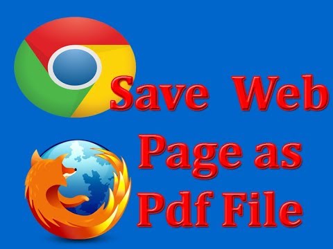 How to save in Pdf File of online page? आॅनलाईन वेब पेज पिडीफ मध्ये सेव करा.