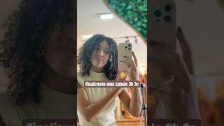 FINALIZANDO MEU CABELO 3b 3c COM #widecare #lolla #transiçãocapilar #cacheada