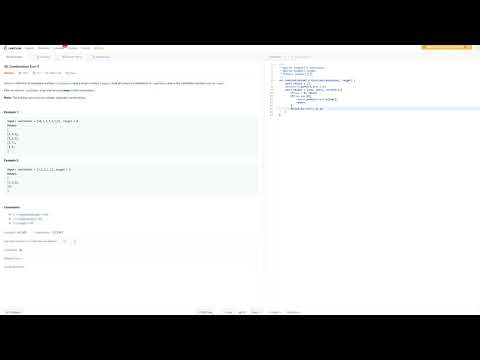 40. Combination Sum II - JavaScript - Easy To Understand