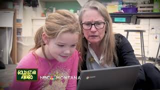 Sharon Sinclair, Edgerton Elementary School winner for Jan. 2020 KECI Gold Star Award