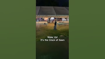 Thumbnail of Wake Up! It’s the Crack of Dawn! #whipartist #evententertainment #whips #whipcracking #firedancers