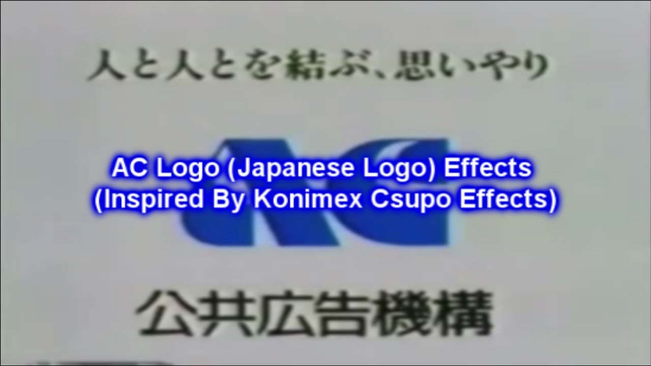 AC Logo (Japanese Logo) Effects (Inspired By Konimex Csupo Effects)