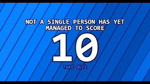 Ultimate Trivia Quiz Challenge: Test Your Knowledge With 10 Fun Questions!