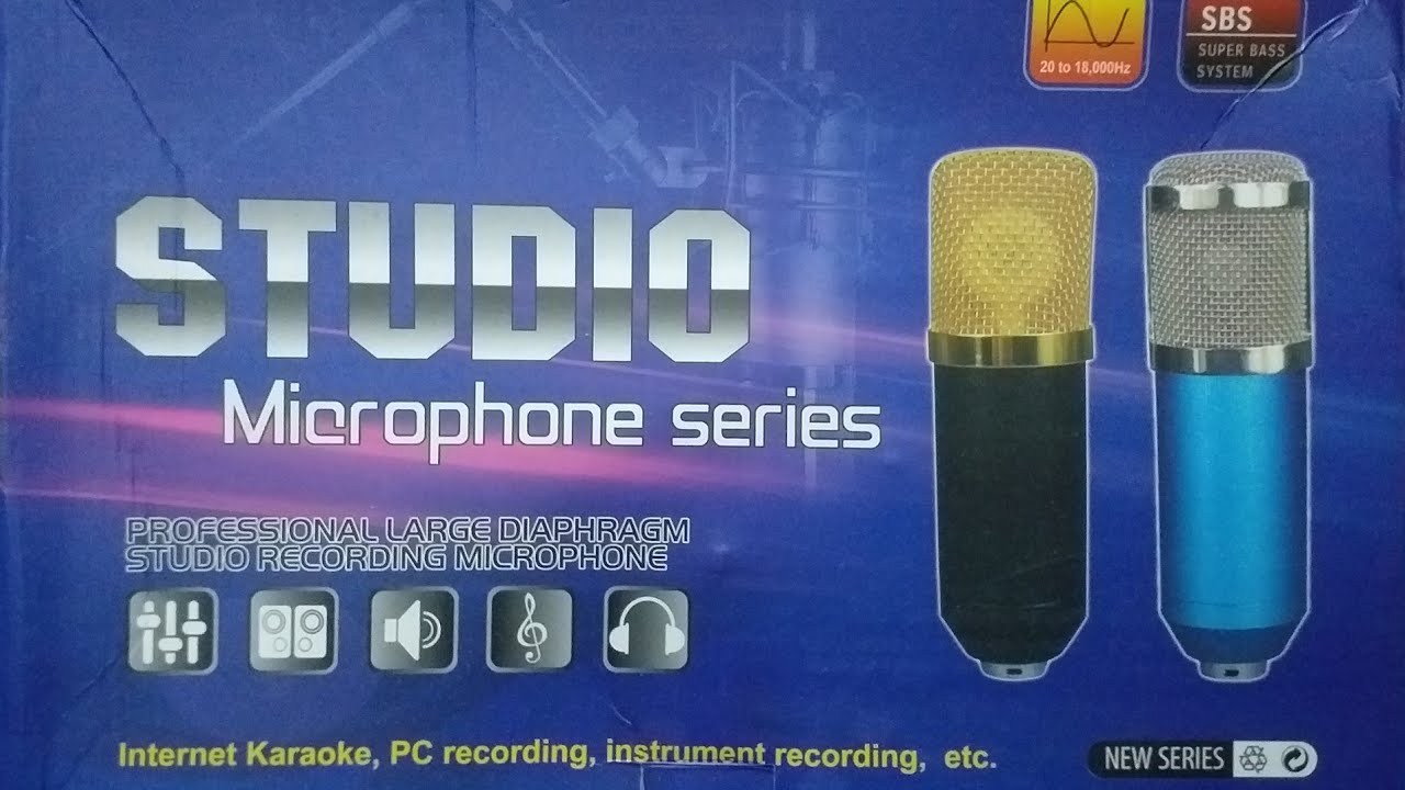 UNBOXING PROFESSIONAL CONDENSER MICROPHONE YouTube
