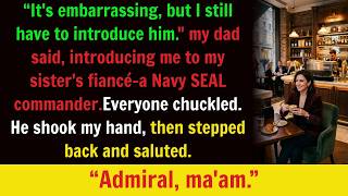 “She's Nobody!” My Dad Laughed—Then My Sister's Navy SEAL Fiancé Saluted Me