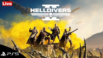 🔴Live HELLDIVERS 2 - its time to take out the alien trash