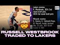 Reacting To BLOCKBUSTER Russell Westbrook Trade To Lakers