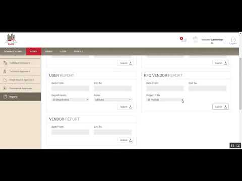 Admin User Interface - YouTube
