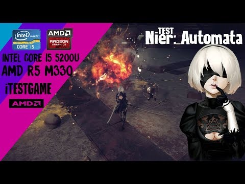 Nier: Automata on AMD R5 M330 | 8GB RAM | i5 5200U @itestgame7159