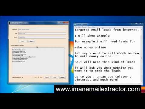 Iman Email Extractor - Extract 500 Fresh Leads in just a second!