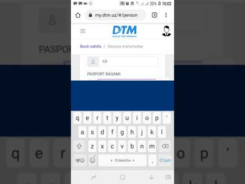 Video: Ro'yxatga Olishda Ma'lumotlarni Qanday O'zgartirish Mumkin