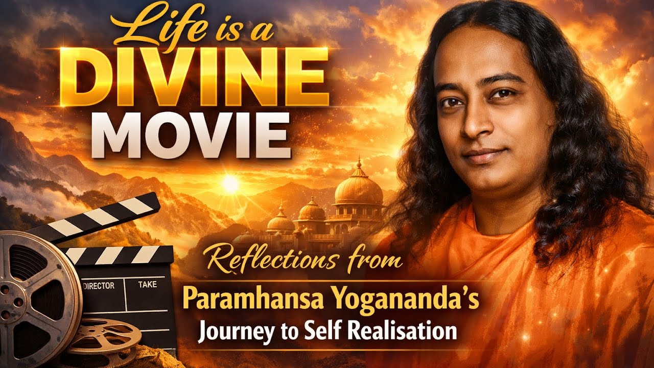 Life Is God’s Divine Movie | A Reflection from Yogananda’s Journey to Self-Realization