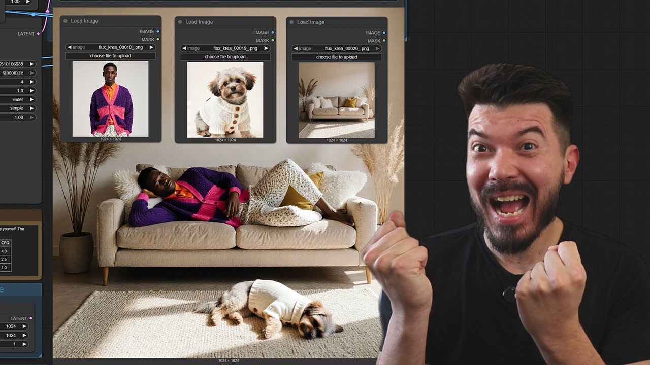 Qwen Image Edit 2509: COMBINE 3 Imagens em 1 com IA no ComfyUI (Adeus ...