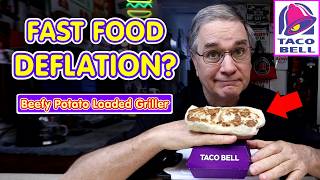 Taco Bell New Beefy Potato Loaded Griller Review Deconstruct Temp Wt Joe Is Hungry