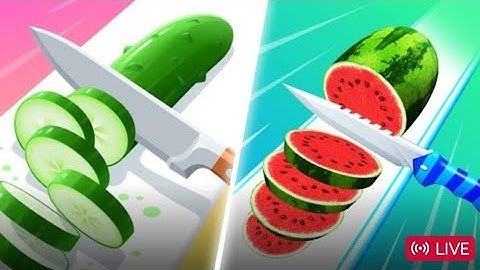 Perfect Slice game knife #shortsfeed #live #viral #shortfeed