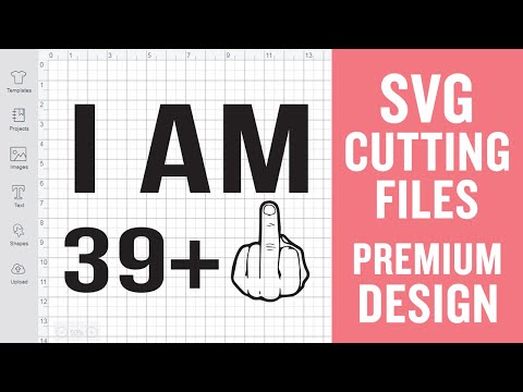 I Am 39 Plus One Svg Cutting Files for Silhouette Premium cut SVG
