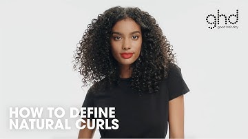 How To Define Natural Curls using ghd Thin Wand