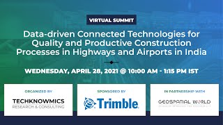 Virtual Summit: Data-driven connected technologies for quality and productive construction processes