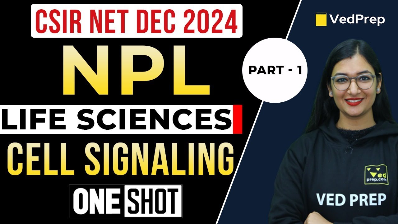 Cell Signaling CSIR NET One Shot | CSIR NET DEC 2024 Life Sciences ...