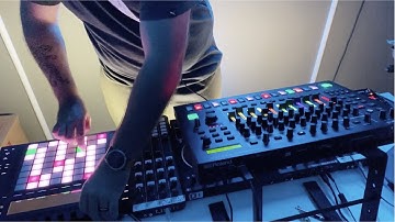 Roland TR-8S & Ableton Push2 Live Melodic / Progressive Tech House