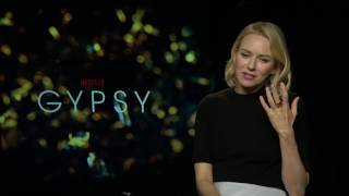 Naomi Watts Interview GYPSY - about kissing Sophie Cookson NETFLIX