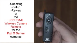 BUDGET FRIENDLY ($30) JJC RM-II Wireless Camera Remote for Fuji X series (X -T3 / X-H1) screenshot 5