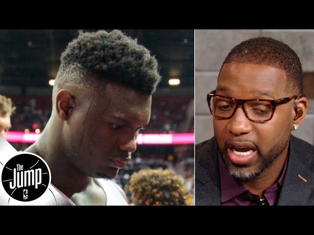 Zion gets choked up talking about 'special bond' with Asst. Coach Teresa  Weatherspoon