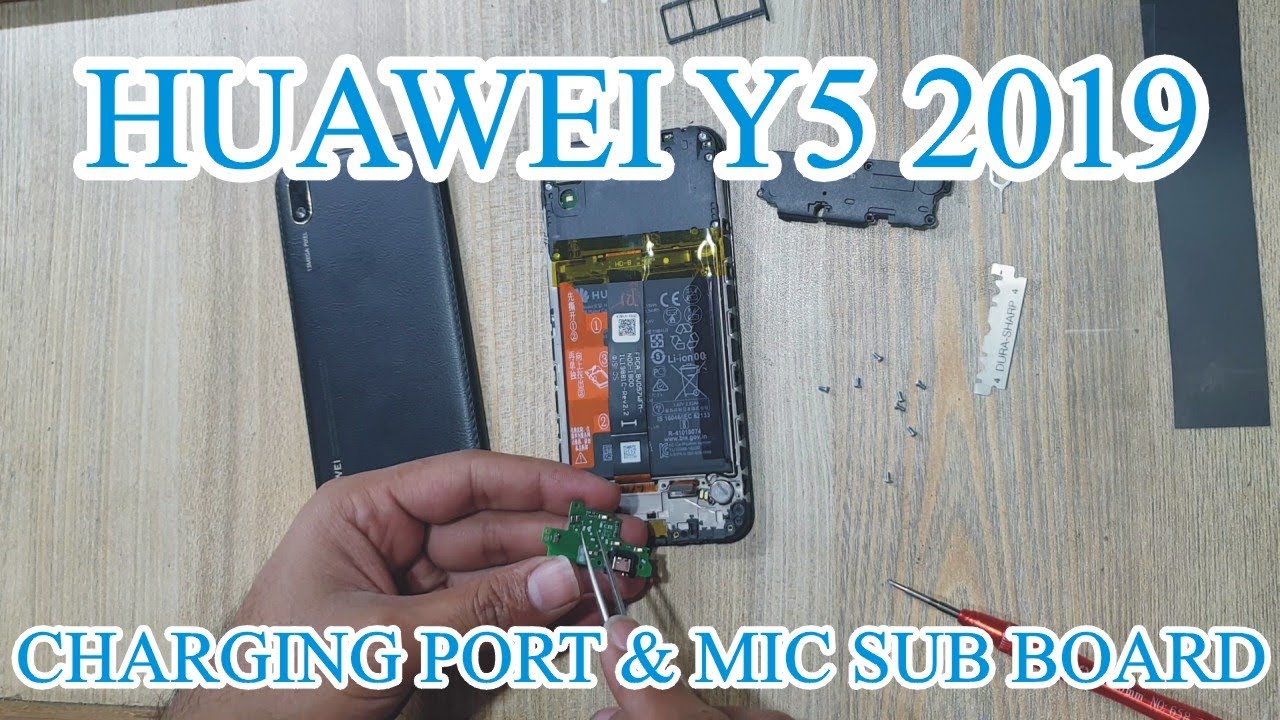 huawei-y5-2019-charging-port-mic-sub-board-youtube
