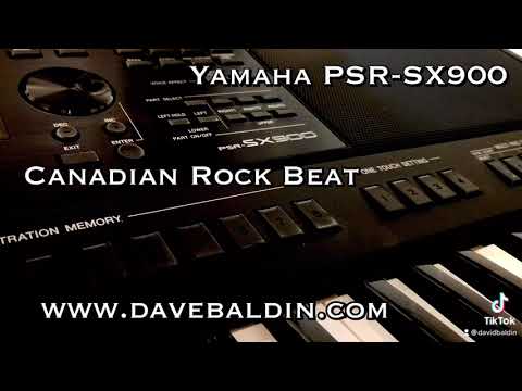Canadian Rock Beat - PSR-SX900