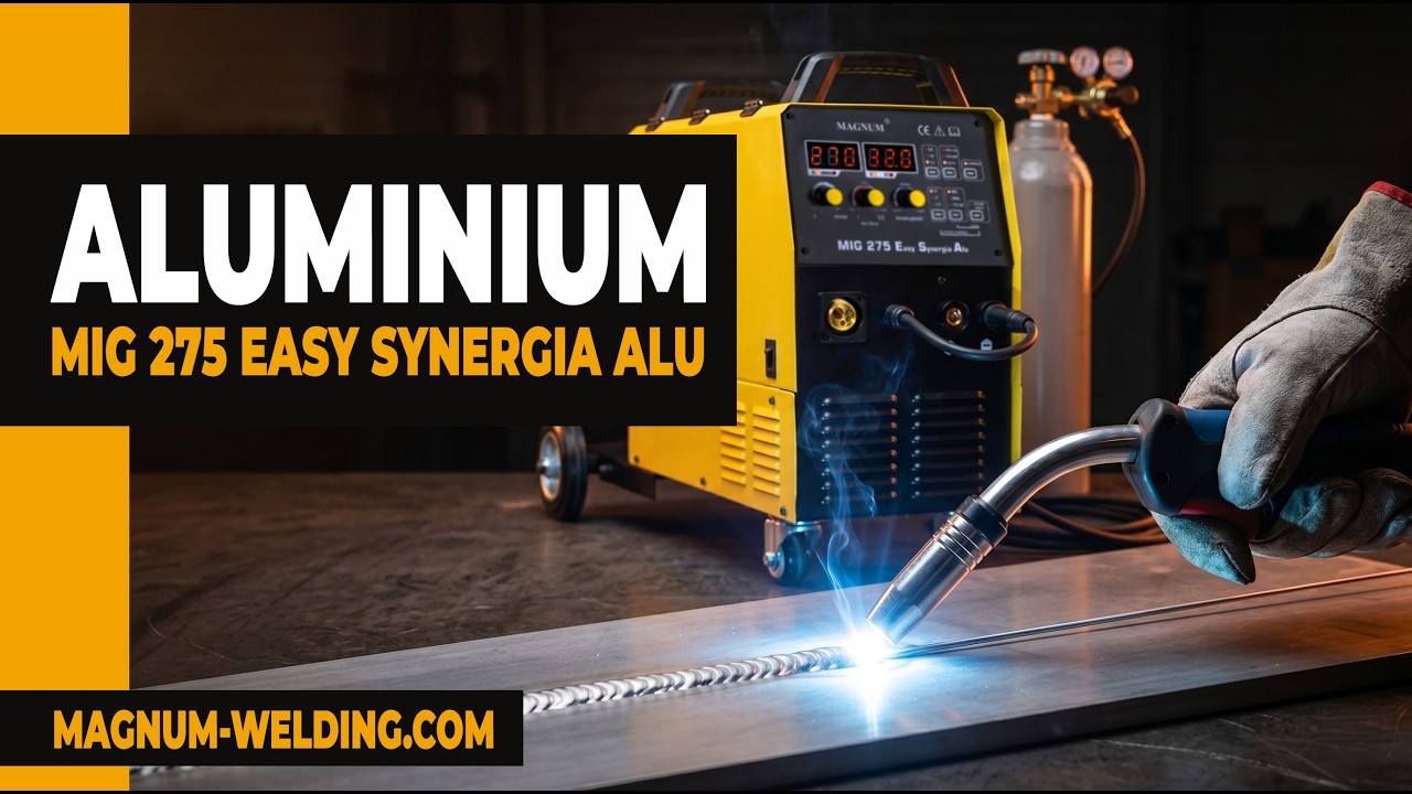 Spawarka Magnum MIG 275 Easy Synergia Alu - zestaw