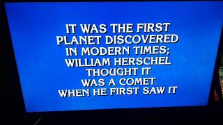 Alex Trebek saying Uranus