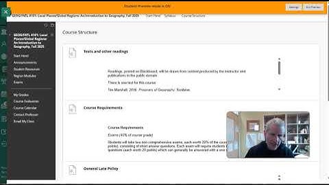 GEOG INTL A101, Course Tour, Fall 2025