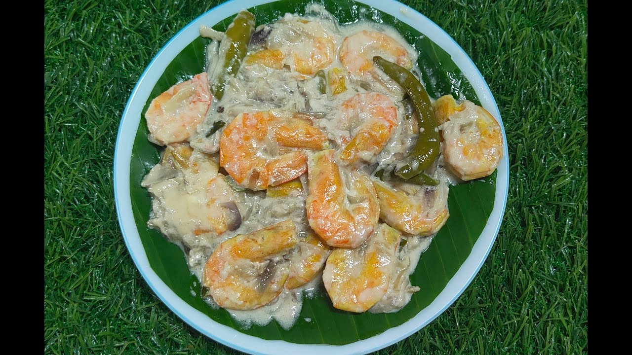 എന്തൊരു രുചിയാണി ചെമ്മീൻ കറിക്ക് /creamy coconut prawns