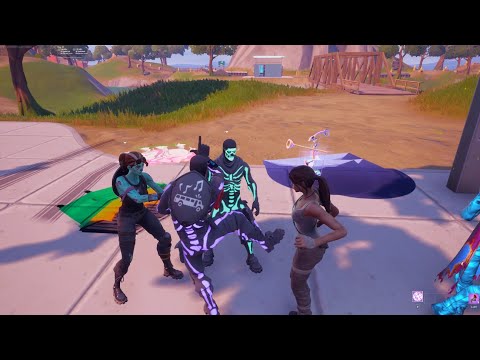 OG Skull Trooper Doing Take The L On Everyone In Party Royale...😂