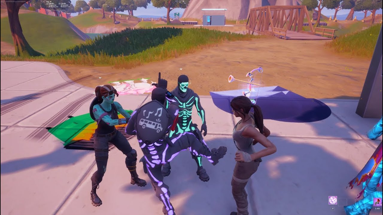 OG Skull Trooper Doing Take The L On Everyone In Party Royale...😂