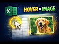 image show popup tool tip on mouse hover #Excel #ExcelTips #ExcelTutorial
