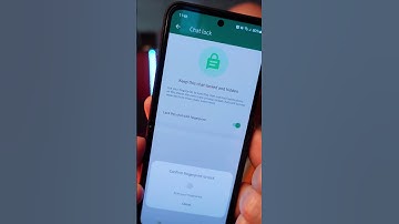 *NEW* WhatsApp Feature - Lock Chats #whatsapp #techtips