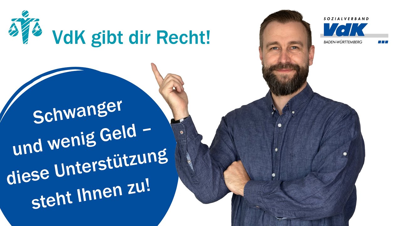 Schwanger und wenig Geld – diese Unterstützung steht Ihnen zu!  –  VdK gibt dir Recht! #56