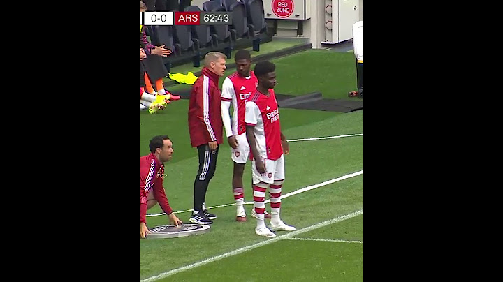 Bukaya Saka's INCREDIBLE reaction at Tottenham Hotspur Stadium 🤝🤍