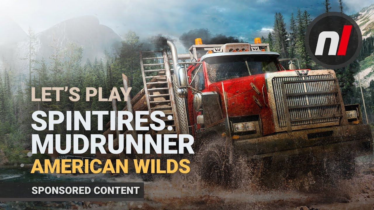 nx 200 Fuel Consumption Simulator! - Let's Play Spintires: Mudrunner: American Wilds on Switch