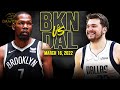 Dallas Mavericks vs Brooklyn Nets Full Game Highlights | March 16, 2022 | FreeDawkins
