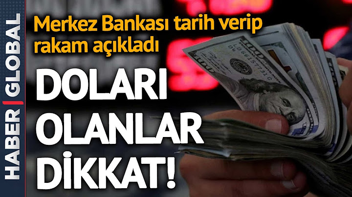 Doları Olanlar Dikkat! Merkez Bankası'ndan Çok Kritik Açıklama! Tarih Verdi