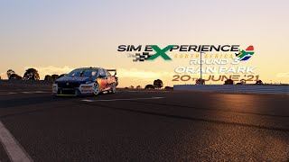 Sim Experience SA AUSSIE V8 CHAMPIONSHIP | Round 3 | ORAN PARK | Sunday 20th June @20:15 PM (SAST)