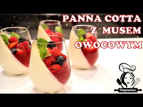 Wideo: Panna Cotta Z Truskawkami