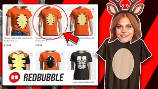 MAKE THIS NOW! Halloween Costume Niches for Redbubble with Low Competition!