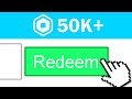 ENTER THIS PROMO CODE FOR FREE ROBUX! (50,000 ROBUX) January 2021