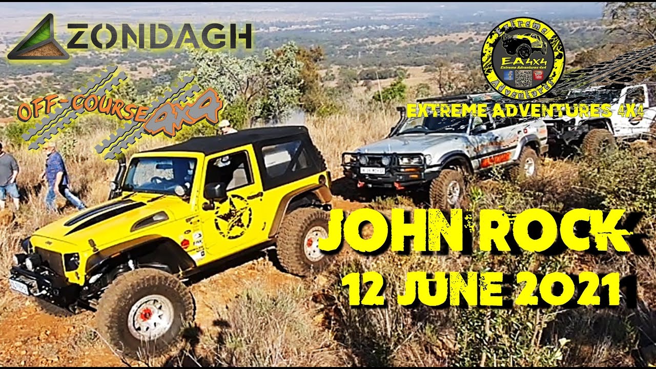 John Rock 12 June 2021 with OFF Course 4x4 & Zondagh - YouTube