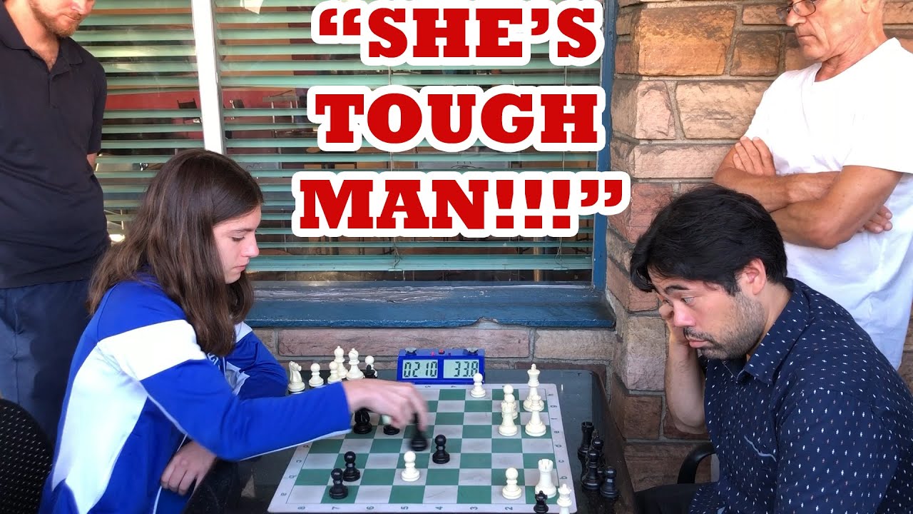 ГМ Хикару не может поверить, что 16-летняя девушка спокойна и сэкономила ладью! ГМ Хикару Накамур...